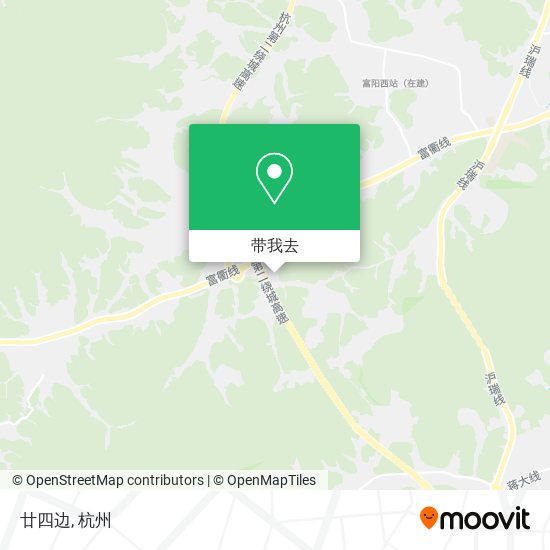 廿四边地图