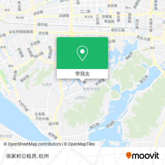 张家村公租房地图