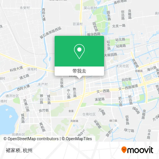 褚家桥地图