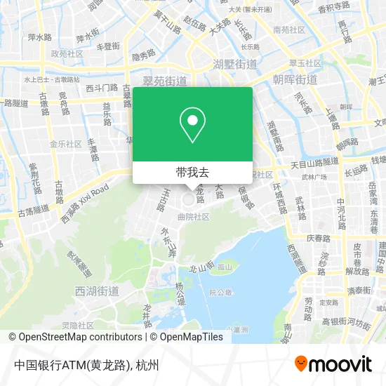 中国银行ATM(黄龙路)地图