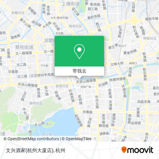 文兴酒家(杭州大厦店)地图