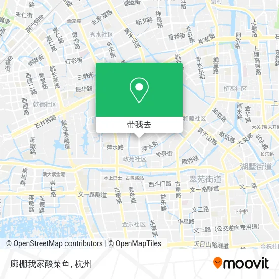 廊棚我家酸菜鱼地图