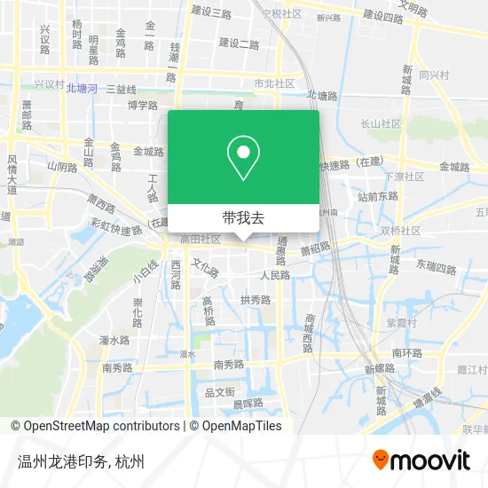 温州龙港印务地图