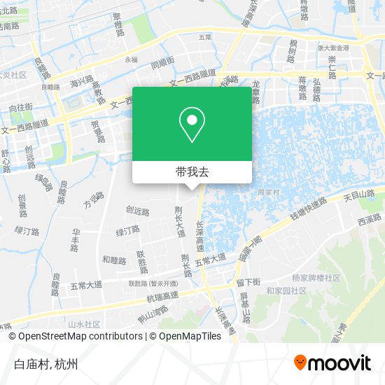 白庙村地图