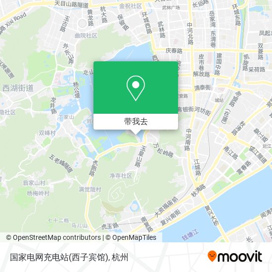 国家电网充电站(西子宾馆)地图