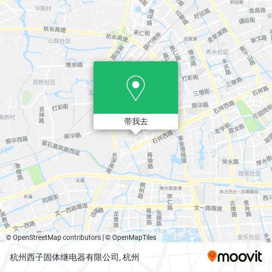 杭州西子固体继电器有限公司地图