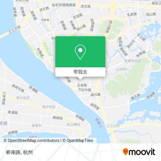桥南路地图