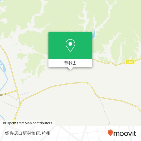 绍兴店口新兴旅店地图