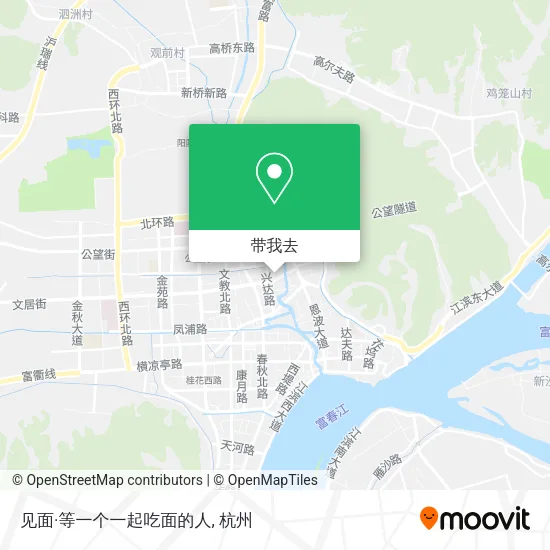 见面·等一个一起吃面的人地图