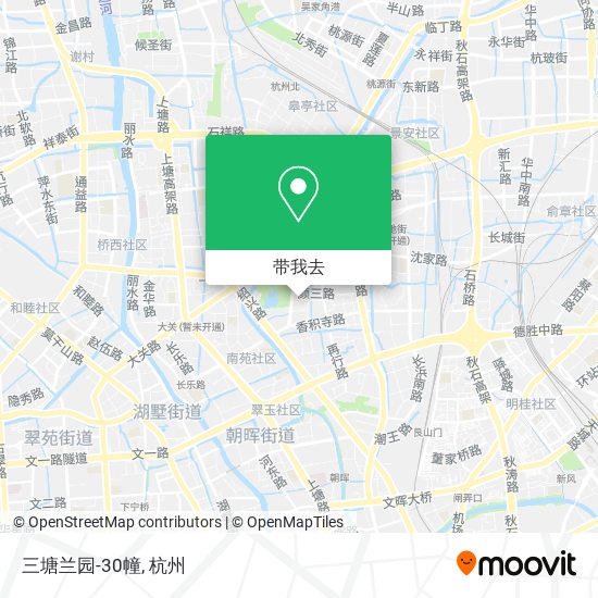 三塘兰园-30幢地图