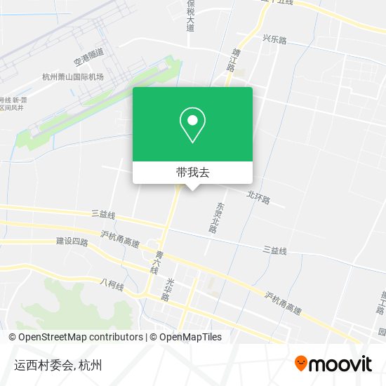 运西村委会地图