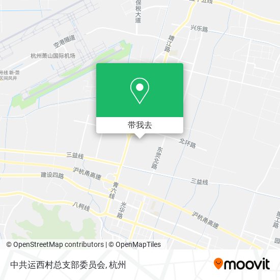 中共运西村总支部委员会地图