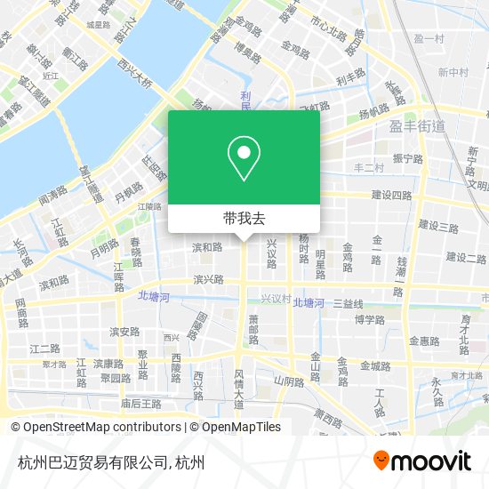 杭州巴迈贸易有限公司地图