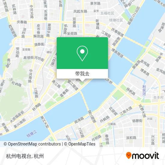 杭州电视台地图