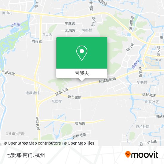 七贤郡-南门地图