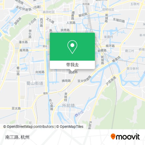 南三路地图