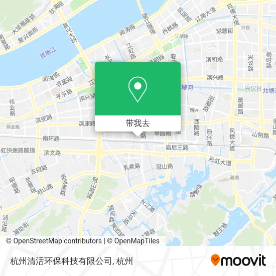 杭州清活环保科技有限公司地图