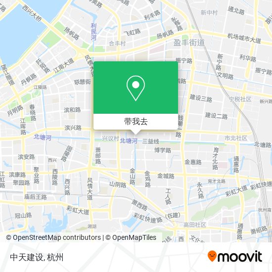 中天建设地图