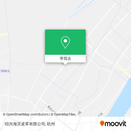 绍兴海滨皮革有限公司地图