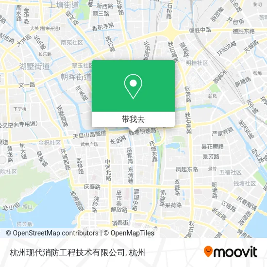 杭州现代消防工程技术有限公司地图