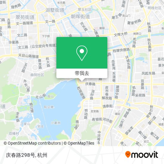 庆春路298号地图