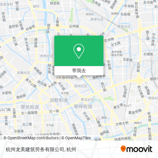 杭州龙美建筑劳务有限公司地图