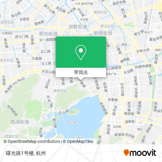 曙光路1号楼地图