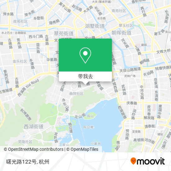 曙光路122号地图