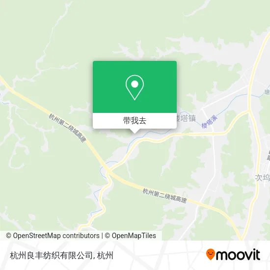 杭州良丰纺织有限公司地图