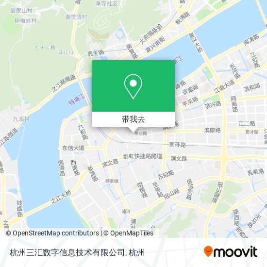 杭州三汇数字信息技术有限公司地图