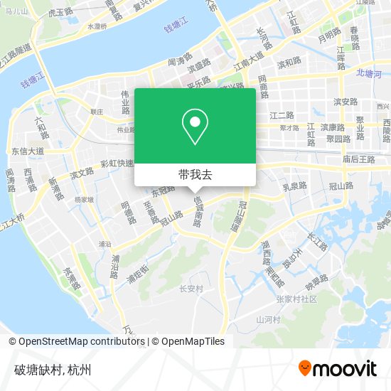 破塘缺村地图