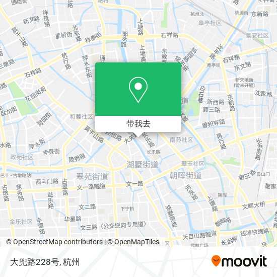 大兜路228号地图