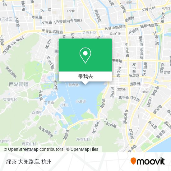绿茶 大兜路店地图