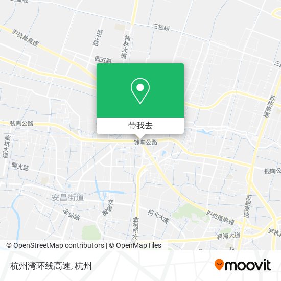 杭州湾环线高速地图