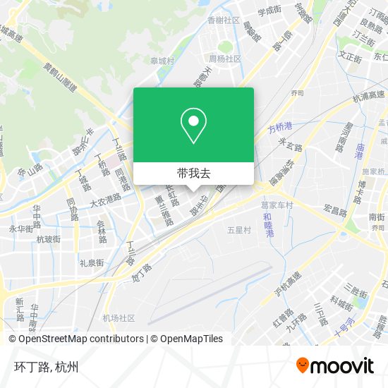环丁路地图