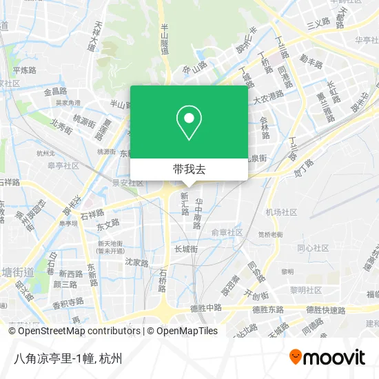 八角凉亭里-1幢地图