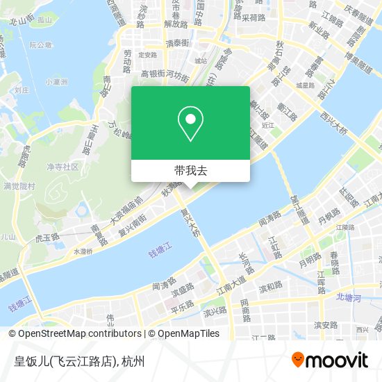 皇饭儿(飞云江路店)地图