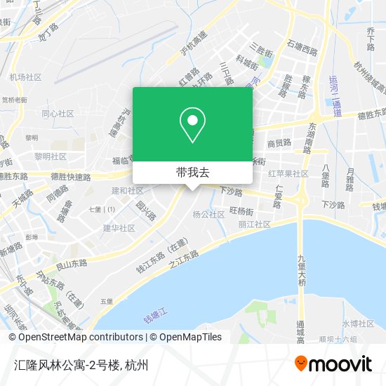 汇隆风林公寓-2号楼地图
