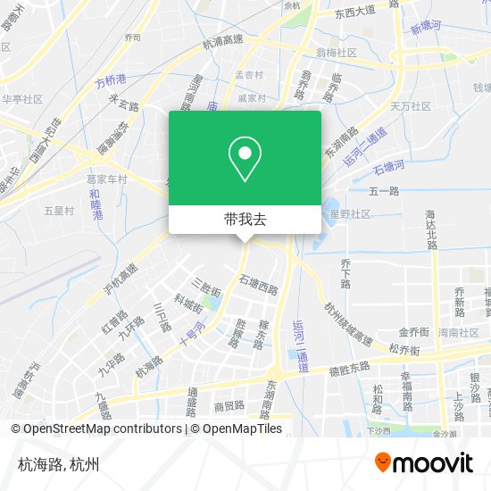 杭海路地图