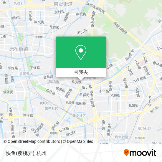 快鱼(樱桃弄)地图