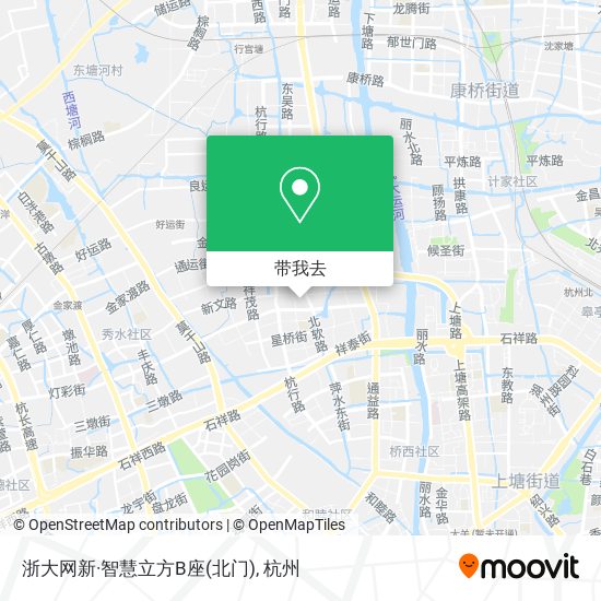 浙大网新·智慧立方B座(北门)地图