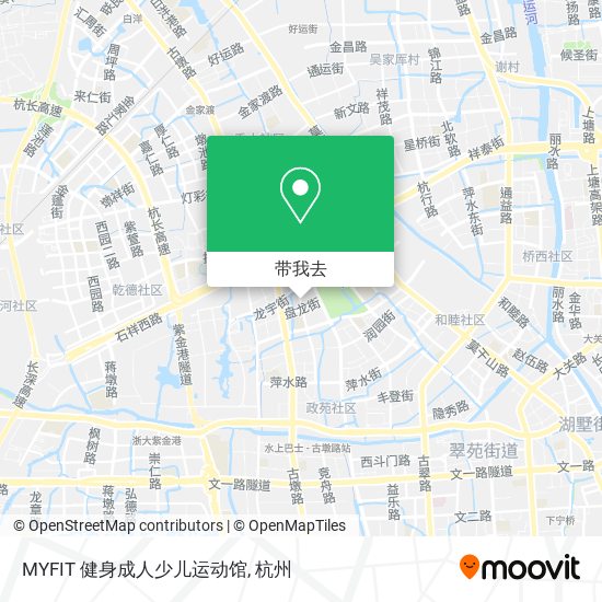 MYFIT 健身成人少儿运动馆地图