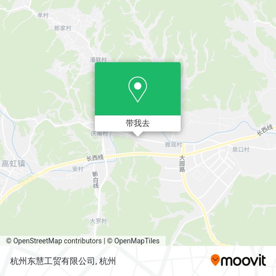 杭州东慧工贸有限公司地图