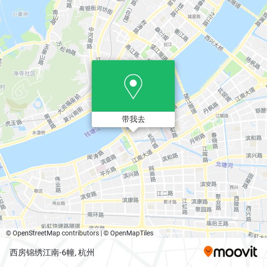 西房锦绣江南-6幢地图