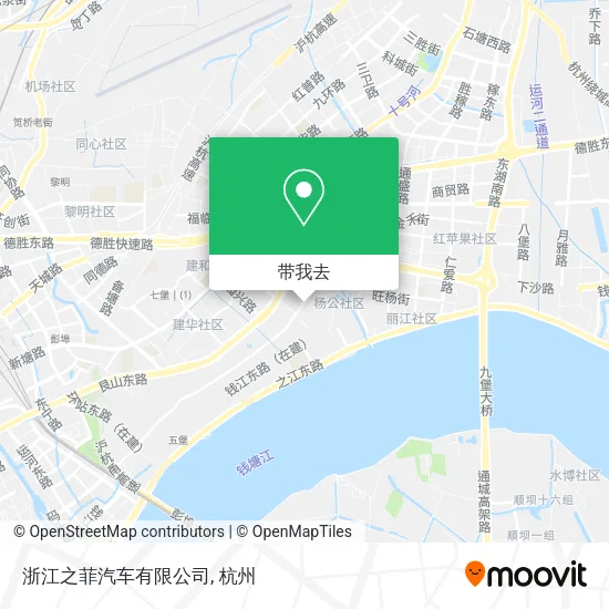 浙江之菲汽车有限公司地图