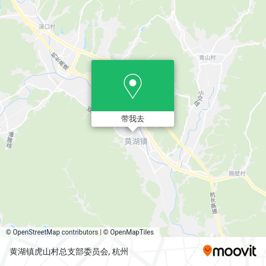 黄湖镇虎山村总支部委员会地图