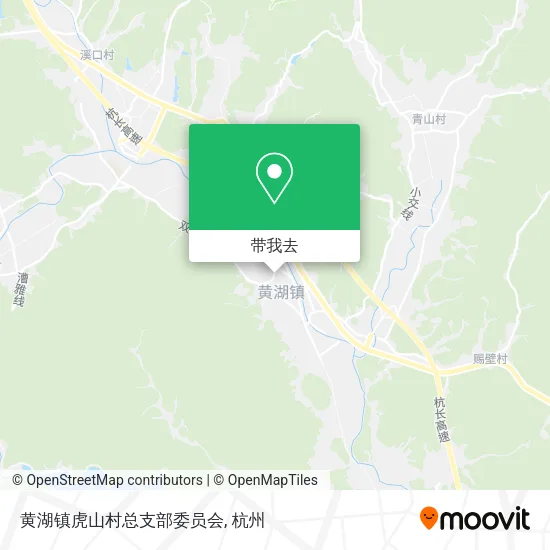 黄湖镇虎山村总支部委员会地图