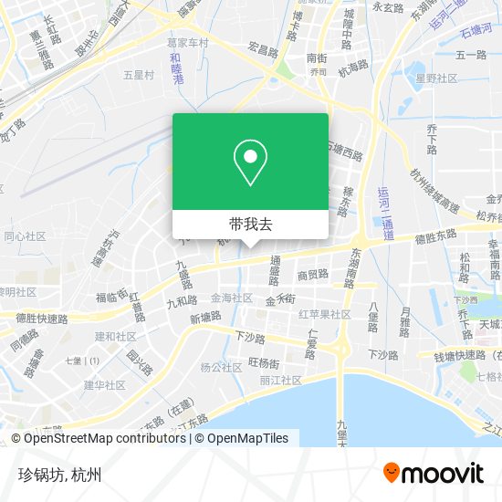 珍锅坊地图