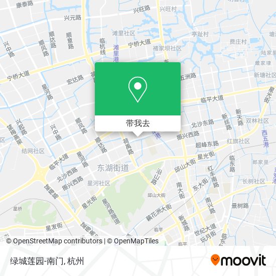 绿城莲园-南门地图