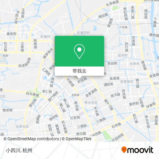 小四川地图